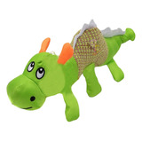 Juguete Para Perros Dinosaurio De Peluche Juego De Agarre