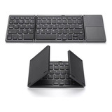 Mini Teclado Táctil Bluetooth Plegable