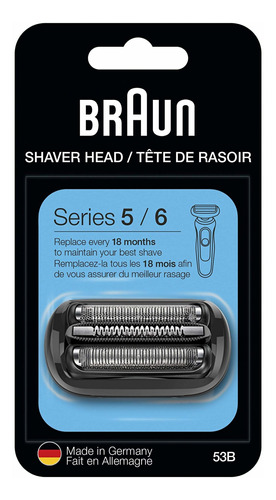 Braun Serie 5 Y 6 - Cabezal De Repuesto Para Afeitadora Eléc