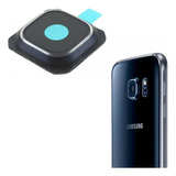 Visor Lente Cristal Cámara Trasera Para Samsung  S6