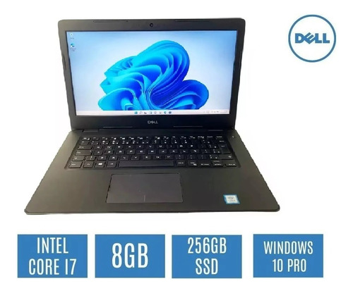 Notebook Dell Latitude 3490 I7 8gb 256 Ssd Windows 10 Pro