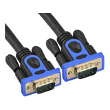 Cable Vga, Vga A Vga Hd15 Cable De Monitor Svga Mm Hd C...