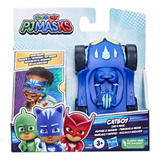 Pj Masks Vehículo Y Antifaz De Catboy