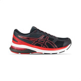 Tênis Masculino Asics Gel-nagoya 4 Cor Preto/vermelho/branco - Adulto 43 Br