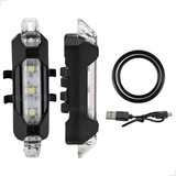 Lanterna Bike Sinalizador Traseiro Luz Led Farol Iluminação