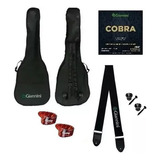 Kit Acessórios Para Viola Caipira Giannini + Dedeiras Dunlop