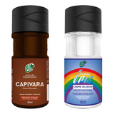  Kit Capivara E Diluidor Arco Iris 150ml Kamaleão Color Tom Ruivo Dourado + Diluidor