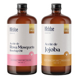Kit Aceite De Rosa Mosqueta Y Aceite De Jojoba 1 L