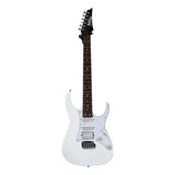 Guitarra Eléctrica Ibanez Rg Gio Grg140 Soloist De Álamo White Con Diapasón De Amaranto