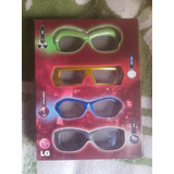 Lentes LG Avengers 3d Capitan América, Thor,  Hulk, Iron Man