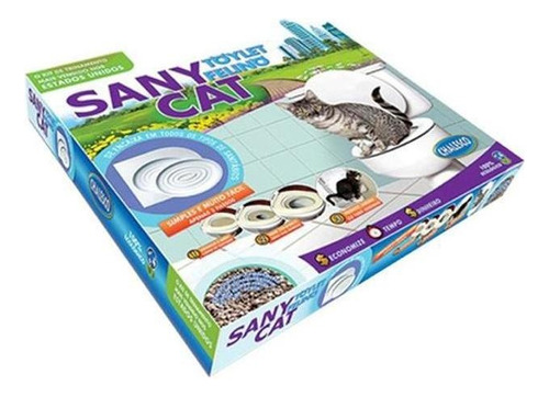 Sanitário Chalesco Para Gatos Sany Cat