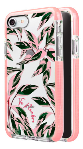 Funda Para iPhone Para Mujer Hojas Plantas Con Nombre