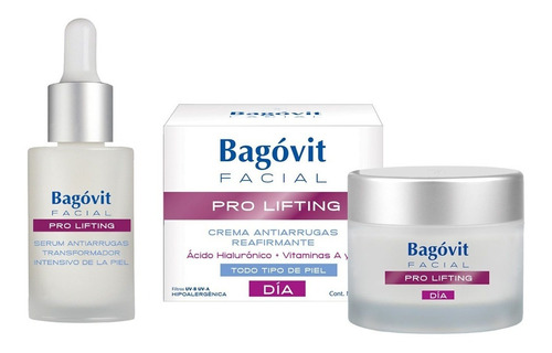 Combo Bagovit Pro Lifting Serum + Crema De Dia