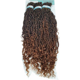 Aplique Cabelo Boho Goddess Loc Cherey Para Crochet Braid Cor #t1b/30 Id