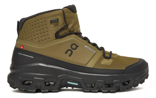 Tenis On Cloudrock Mid Wp Impermeable Senderismo Montañismo Outdoor Aventura Unisex Zapatillas | Meses sin interés