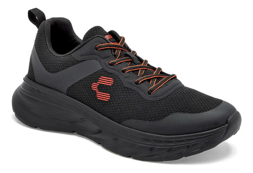 Tenis Running Unisex Charly 1086748 Negro 2-9 Deportivo *470 R2
