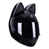 Un Casco De Moto Con Orejas De Gato For Mujer, Face Xts A6