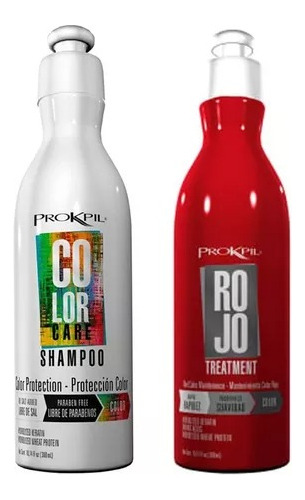 Pack Prokpil Matizador Rojo + Shampoo Color Care