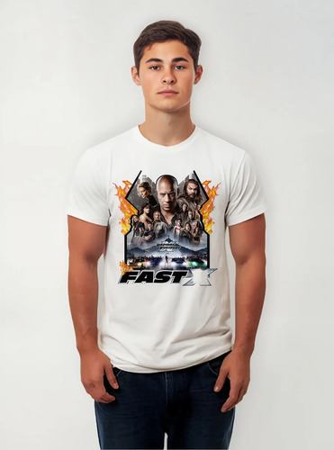 Playera Rápidos Y Furiosos Diseño 31 Películas Beloma