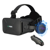 Gafas Lentes De Realidad Virtual 3d Vr Con Audífonos Control