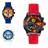 Reloj G-force Original H3788g Crono Calendario + Estuche