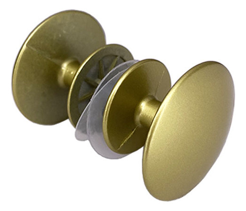 Puxador Para Box E Porta De Vidro Blindex Redondo - 7 Cores Cor Dourado Fosco