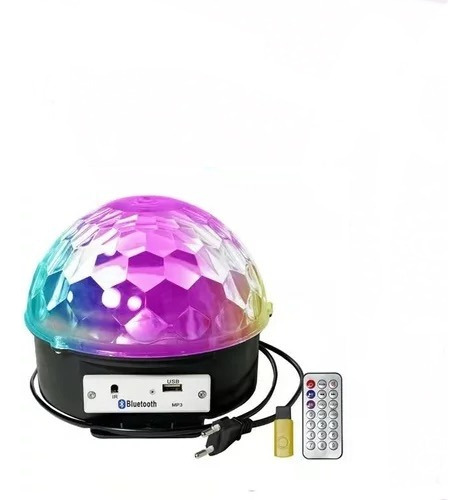 Bola Magica De Discoteca Giratoria Sonido Luces Bluetooth