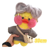 Lalafanfan Juego De Muñecos De Peluche Kawaii De Pato, 30 Cm