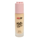 Base De Maquillaje Matte Cover 12 Horas Pink Up 100 Pale