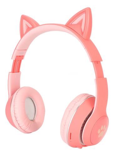 Auriculares Inalámbricos Con Forma De Orejas De Gato Para Ni