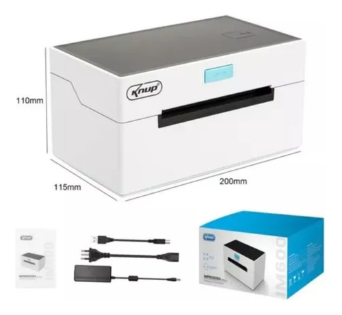 Impressora Térmica Etiquetas Envios 100x150mm S/ Ribbon