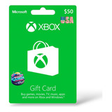 Tarjeta Xbox 50 Usd Region Usa (entrega Inmediata)