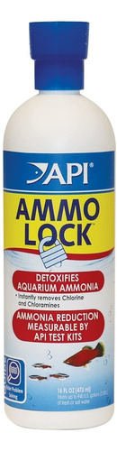 Ammo Lock 473ml Desintoxicante Amoniaco Acuario Pecera Peces