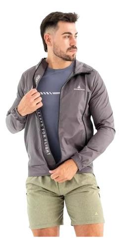 Campera Rompeviento Deportiva Hombre