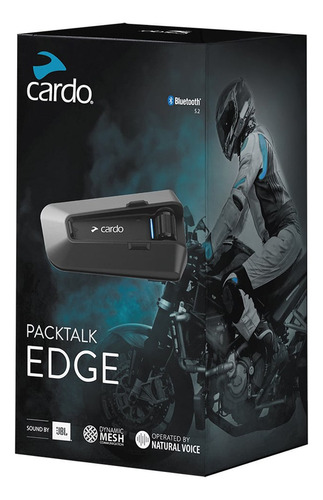 Intercomunicador Casco Moto Cardo Packtalk Edge Single Top R