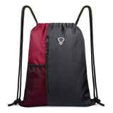 Drawstring Backpack Sports Gym Bag For Women Men Large Size