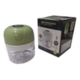 Mini Processador Triturador Sem Fio Elétrico 250ml