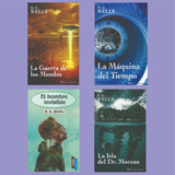 H G Wells Lote X 4 Libros Nuevos La Maquina Del Tiempo + 