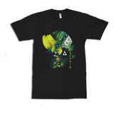 Polera Infantil Unisex Zelda Game Link Estampado Algodon