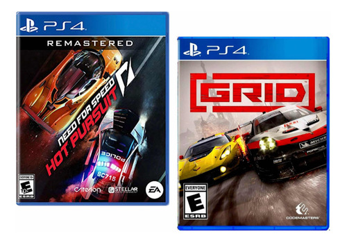 Combo Pack Need For Speed Hot + Grid Ps4 Nuevos Sellados*