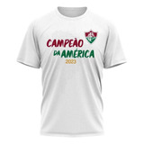 Camiseta Braziline Fluminense Adt Libertadores - Branco