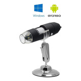 Microscópio Digital Usb 1000x Hd Lupa Android App Portátil