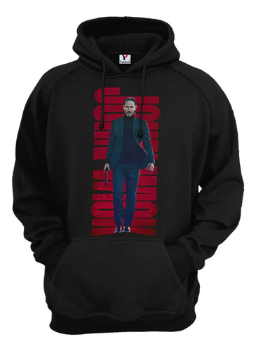 Sudadera John Wick, Unisex Capucha Y Cangurera 02