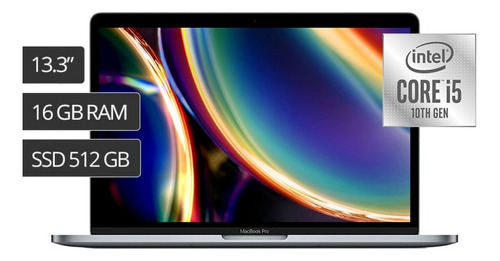 Macbook Pro 13 16gb Ram Intel I5 Disco 512gb. Impecable!