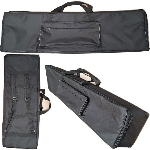 Capa Bag Para Teclado Roland E09 Nylon Master Luxo Preto