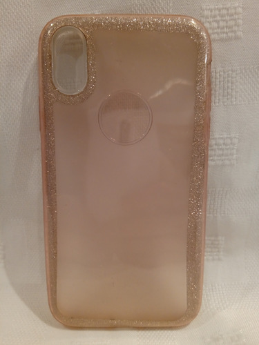 Fundas Cristal Rosa Y Glitter Y Geometrica iPhone XR Usadas