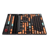 Juego De Teclados Pbt Mechanical Keycaps De 141 Teclas Fadel