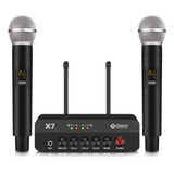 D Debra Audio Pro X7 Sistema De Micrófono Inalámbrico Uhf Co