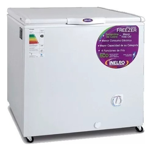 Freezer Inelro Fih270 Blanco 220v 240v 215lts