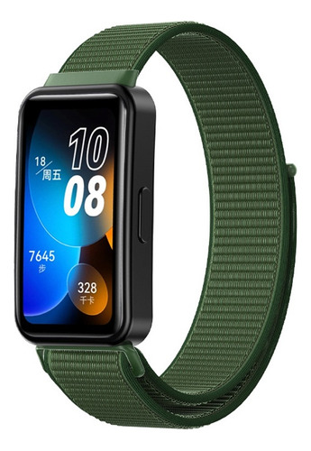 Correa Para Huawei Band 8 De Nylon Ajuste Velcro